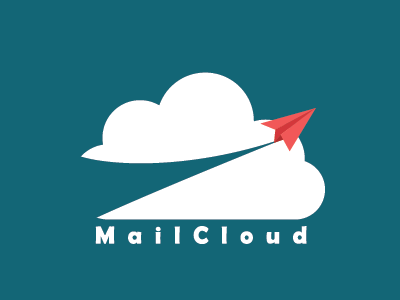 Mail Cloud Logo branding design icon logo mail mail app vector