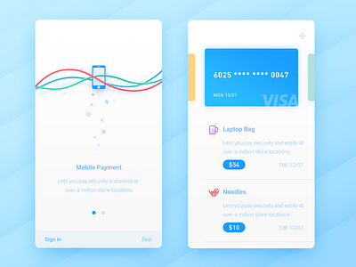 Mobile Payment apple bank client connect device inspiration interaction interface pay store ui