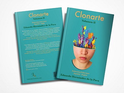 Clonarte Volume II: book jacket design book cover editorial design graphic design photography surreal photography