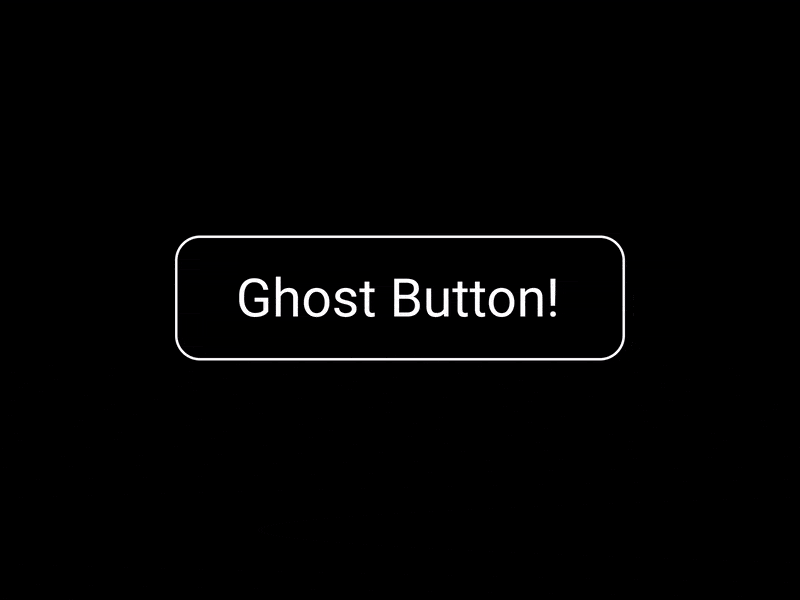 Ghost Button! after affects animation app art character clean dailyui design figma flat illustrator minimal mobile type ui ux vector web
