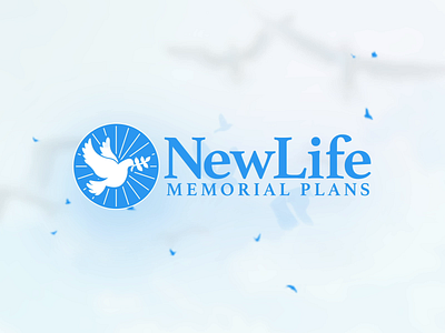 NewLife Logo after effects branding clean dailyui design figma illustration illustrator logo memorial