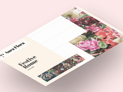 Aura Flora Website. Isometric after effects branding dailyui design figma ui