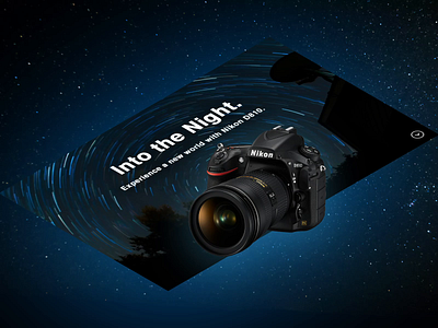Nikon D810. Camera Isometric Website after effects branding dailyui design photoshop ui ux website