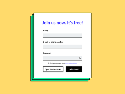 "Sign Up" Daily UI Challenge 001/100 001 color dailyui dailyui001 dailyuichallenge design designchallenge figma figmadesign signup ui uichallenge uidesign userinterface userinterfacedesign