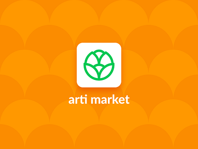 "App Icon" Daily UI Challenge 005/100 005 app appicon artichoke color dailyui dailyui005 dailyuichallenge design designchallenge figma figmadesign icon logo market ui uichallenge uidesign userinterface userinterfacedesign