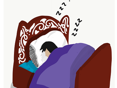 sleep design digitalart drawing illustrations