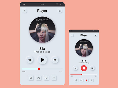 Music Player UI