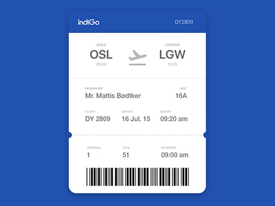 Boarding Pass