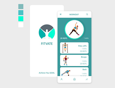 Fitness Tracking 041 dailyui design figma ui