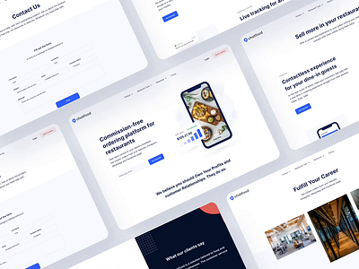 ChatFood - commission-free online ordering analitycs b2b b2c delivery facebook food food and drink google instagram marketing order order management product design restaurant social networks ui ux user experience user inteface web design website