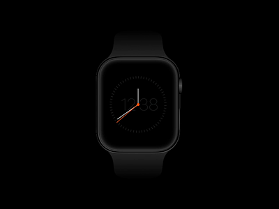 Quick Audio Recording after effect after effects ae interface animation apple apple watch apple watch design apple watch mockup audio audio app black design flat gif gif animated ios recording time ui watch watch os