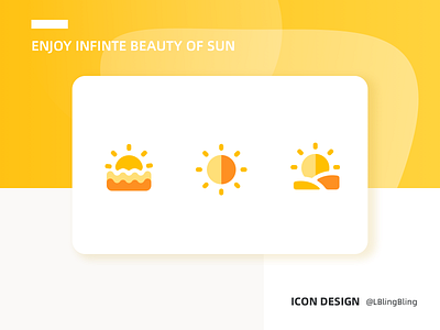 ENJOY INFINTE BEAUTY OF SUN design icon