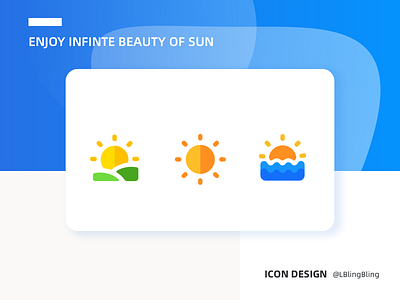 ENJOY INFINTE BEAUTY OF SUN design icon