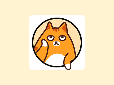 Cat app cat design logo ui