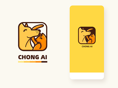 CHONG AI app cat design icon logo ui