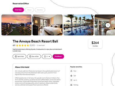 Hotel Booking - Travel branding dailyui design dribbble illustration typography ui ux xd design xddailychallenge