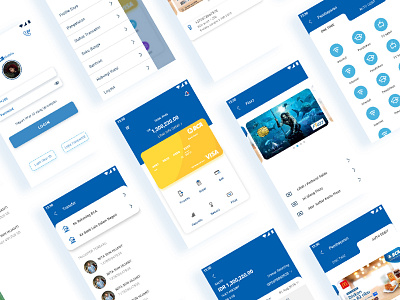 Moobile Banking app design redesign ui ux