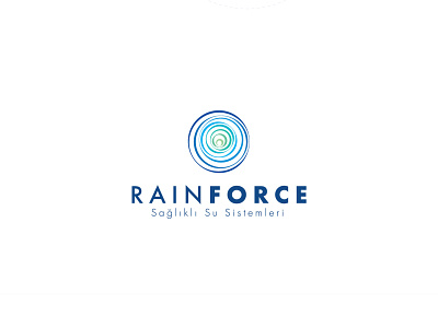 Rainforce design graphic illustration logo logotype