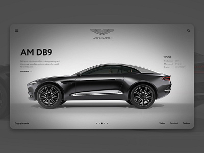 Promo site Aston Martin