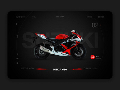 Website for a bike shop