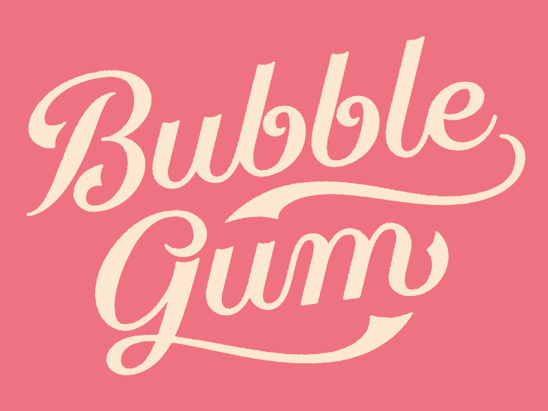 Download Bubble Gum by Spencer Charles on Dribbble