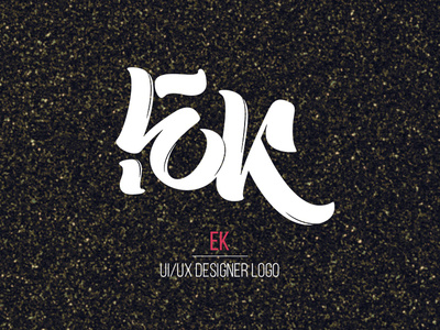 EK initials logo