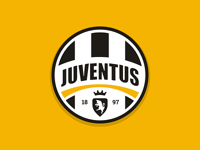 Juventus 1897 badge crest football juventus logo soccer turin