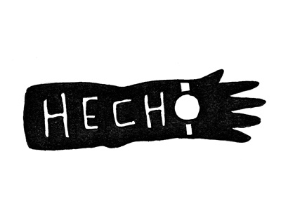 Hecho Logo Explorations hand hecho street