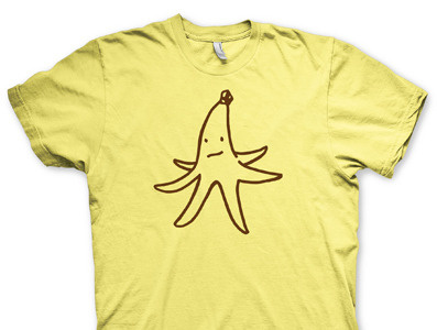 Nanner banana nanner shirt yellow