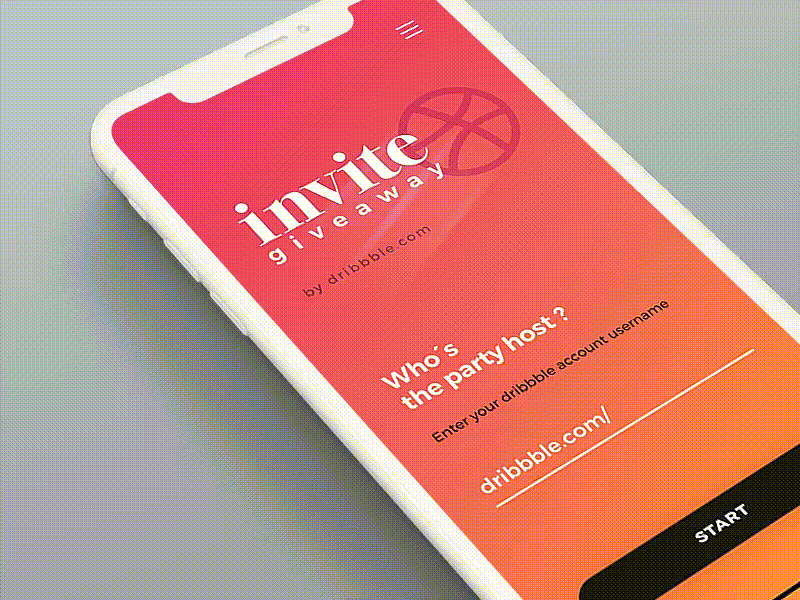 2 x Dribbble Invites Giveaway 2draft app dribbble gif giveaway giveaways invitation invite invites microinteraction principle ticket