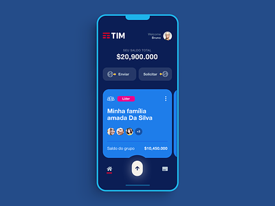 TIM Communications - Digital Banking android app bank banking design finance flat interface ios minimal ui ux vector web website