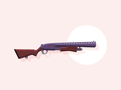 Lock n' Load : Fortnite PUMP SHOTGUN fortnite game graphic design gun illustration pump shotgun weapon