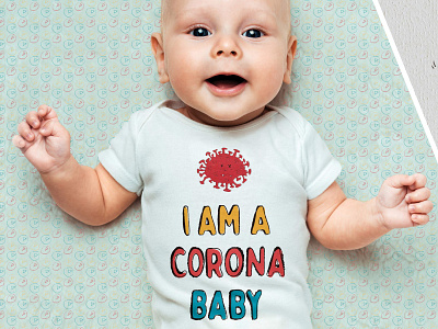 COVID-19 SURVIVAL PACK 16 awareness corona apparel corona baby corona virus coronavirus covid 19 covid19 cute coronas fabric printing fun illustrations hand drawn illustration illustrator mixed media pandemic pattern schneckicreative simple spread awareness