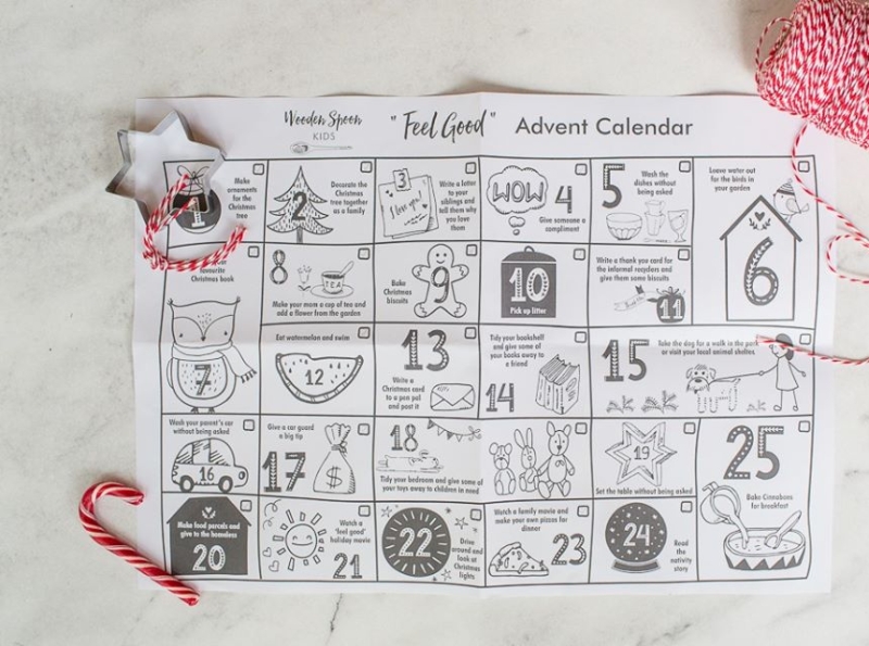 Feel Good Advent Calendar by Berna HanckeColes on Dribbble