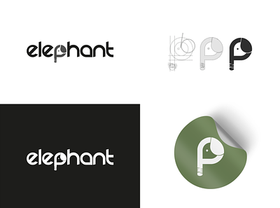 Elephant.logotype branding freelance business french graphisme identite visuelle identité visuelle logo logotype logotype designer typography