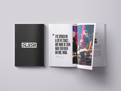 The Slush Magazine indesign layout layout design magasine magazine publishing