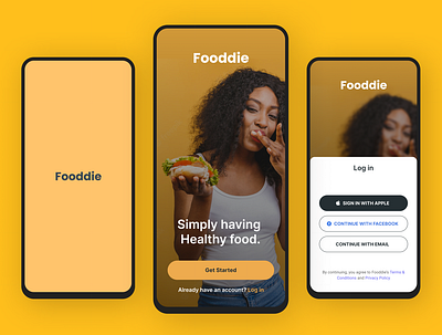 Food Delivery design food delivery illustration login product design signin ui ui design ui ux design ux visual design