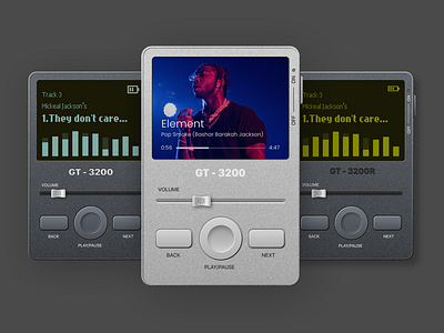 Music Player bangalore designer design device device design indian designer ipod music player product design songs ui ui design ui ux design ux visual design