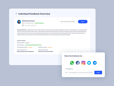 Individual Feedback Overview