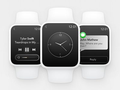 Apple Watch Ui Design