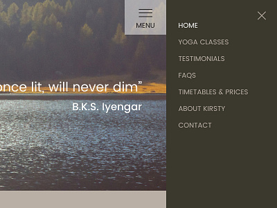 Glow Yoga Responsive Website