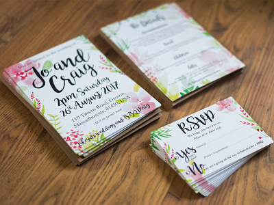 Wedding invitations 