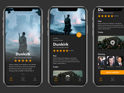 Movie Explorer App app app branding design explorer ios iphone iphonex movie app ui ux