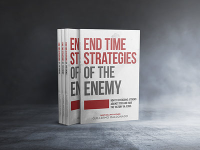 End Time Strategies Book cover book art bookcover design end times god graphic design mock up product brochure typography