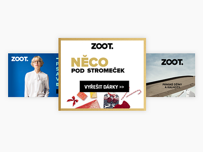 Zoot Banners Ads ads ads design banner ad banners fashion fashion brand zoot