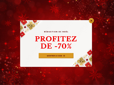 Daily UI #36 - Special Offer christmas colors daily 100 challenge daily ui design offer offer banner ui