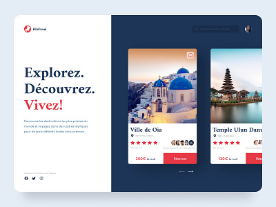 Daily UI #45 - Info Cards Travel colors daily 100 challenge daily ui design interface product design travel web travel webdesign ui ui design ux web webdesign