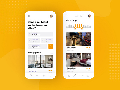 Daily UI #67 - Hotel Booking app application daily 100 challenge daily ui design hotel hotel booking interface minimalist ui ui design
