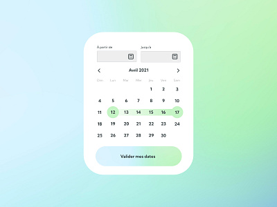 Daily UI #80 - Date Picker