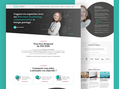 Dinaco - Website Design adobe xd communication design marketing site ui ui design ux webdesign website